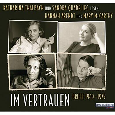 Hannah Arendt - Im Vertrauen: Briefwechsel 1949-1975 - Preis vom 20.06.2026 05:23:55 h Hannah Arendt - Im Vertrauen: Briefwechsel 1949-1975 - Preis vom 20.06.2026 05:23:55 h