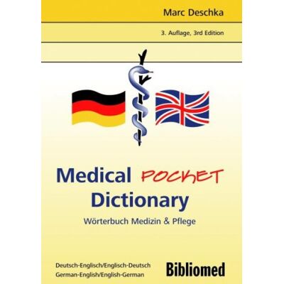 Marc Medical Pocket Dictionary. Wörterbuch Medizin und Pflege. Deutsch / Englisch - English / German - Preis vom 26.06.2026 19:40:26 h Marc Medical Pocket Dictionary. Wörterbuch Medizin und Pflege. Deutsch / Englisch - English / German - Preis vom 26.06.2026 19:40:26 h