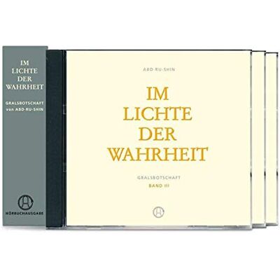 Abd-ru-shin - Im Lichte der Wahrheit: Gralsbotschaft, Band 1, 2, 3, Hörbuch auf MP3-CDs - Preis vom 21.06.2026 05:42:24 h Abd-ru-shin - Im Lichte der Wahrheit: Gralsbotschaft, Band 1, 2, 3, Hörbuch auf MP3-CDs - Preis vom 21.06.2026 05:42:24 h
