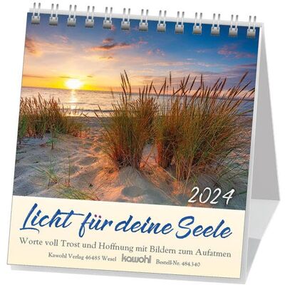 Licht für deine Seele 2024: Worte voll Trost und Hoffnung mit Bildern zum Aufatmen - Preis vom 22.09.2026 03:35:57 h Licht für deine Seele 2024: Worte voll Trost und Hoffnung mit Bildern zum Aufatmen - Preis vom 22.09.2026 03:35:57 h