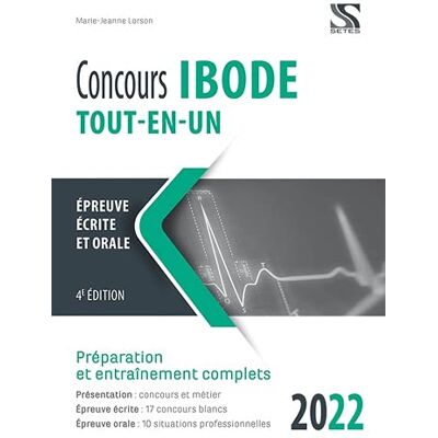 Lorson - Concours Ibode, tout-en-un, 2022 : épreuve écrite et orale : préparation et entraînement complets - Preis vom 19.06.2026 05:29:47 h Lorson - Concours Ibode, tout-en-un, 2022 : épreuve écrite et orale : préparation et entraînement complets - Preis vom 19.06.2026 05:29:47 h