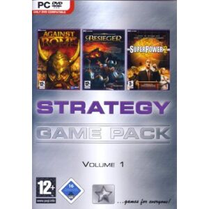 JoWood - Strategy Game Pack Volume 1 (Agianst Rome / Besieger / Superpower 2) - Preis vom 15.06.2026 05:30:30 h JoWood - Strategy Game Pack Volume 1 (Agianst Rome / Besieger / Superpower 2) - Preis vom 15.06.2026 05:30:30 h