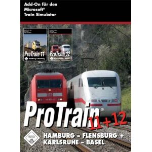 Blue Sky Train Simulator - ProTrain 11 + 12: Hamburg - Flensburg + Karlsruhe - Basel - Preis vom 15.06.2026 05:30:30 h Blue Sky Train Simulator - ProTrain 11 + 12: Hamburg - Flensburg + Karlsruhe - Basel - Preis vom 15.06.2026 05:30:30 h