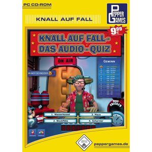 ak tronic - Knall auf Fall - Das Audioquiz (Pepper Games) - Preis vom 14.06.2026 05:24:48 h ak tronic - Knall auf Fall - Das Audioquiz (Pepper Games) - Preis vom 14.06.2026 05:24:48 h