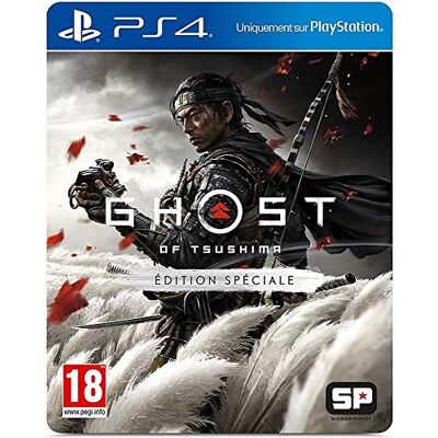 Sony, Ghost of Tsushima sur PS4, Jeu d'action et d'aventure, Édition Spéciale, Version physique, En français, 1 joueur, PEGI 18 - Preis vom 16.06.2026 05:30:18 h Sony, Ghost of Tsushima sur PS4, Jeu d'action et d'aventure, Édition Spéciale, Version physique, En français, 1 joueur, PEGI 18 - Preis vom 16.06.2026 05:30:18 h