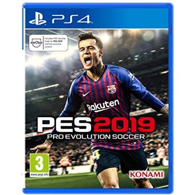 Konami Pro Evolution Soccer PES 2019 (PS4) - Preis vom 08.09.2026 16:12:08 h Konami Pro Evolution Soccer PES 2019 (PS4) - Preis vom 08.09.2026 16:12:08 h