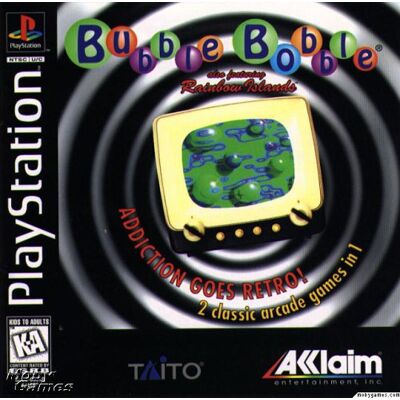 Bubble Bobble / Rainbow Islands - PS1 * - Preis vom 08.09.2026 08:18:28 h Bubble Bobble / Rainbow Islands - PS1 * - Preis vom 08.09.2026 08:18:28 h