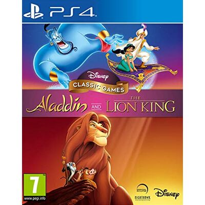 JUST FOR GAMES - Disney Aladdin Classic Games und The Lion King PS4-Spiel - Preis vom 23.06.2026 11:45:09 h JUST FOR GAMES - Disney Aladdin Classic Games und The Lion King PS4-Spiel - Preis vom 23.06.2026 11:45:09 h