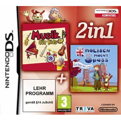 Treva Entertainment - 2 in 1 Lernen: Musik für Kids + Englisch macht Spaß - Preis vom 18.06.2026 05:44:55 h Treva Entertainment - 2 in 1 Lernen: Musik für Kids + Englisch macht Spaß - Preis vom 18.06.2026 05:44:55 h