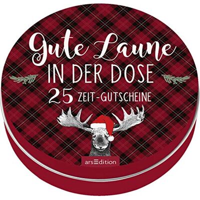 Gute Laune in der Dose. 25 Zeit-Gutscheine: Gutscheine in der Dose - Preis vom 25.07.2026 07:43:37 h Gute Laune in der Dose. 25 Zeit-Gutscheine: Gutscheine in der Dose - Preis vom 25.07.2026 07:43:37 h