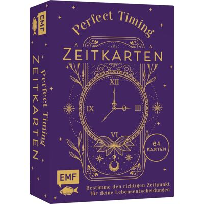 Perfect Timing – Zeitkarten: Bestimme den richtigen Zeitpunkt für deine Lebensentscheidungen 64 liebevoll gestaltete Karten mit Anleitung - Preis vom 25.07.2026 07:43:37 h Perfect Timing – Zeitkarten: Bestimme den richtigen Zeitpunkt für deine Lebensentscheidungen 64 liebevoll gestaltete Karten mit Anleitung - Preis vom 25.07.2026 07:43:37 h
