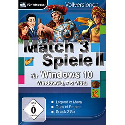 Magnussoft - Match 3 Spiele II für Windows 10 (PC) - Preis vom 25.07.2026 07:43:37 h Magnussoft - Match 3 Spiele II für Windows 10 (PC) - Preis vom 25.07.2026 07:43:37 h