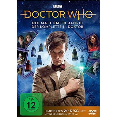 Matt Smith - Doctor Who - Die Matt Smith Jahre: Der komplette 11. Doktor (21 Discs) - Preis vom 25.06.2026 23:23:36 h Matt Smith - Doctor Who - Die Matt Smith Jahre: Der komplette 11. Doktor (21 Discs) - Preis vom 25.06.2026 23:23:36 h