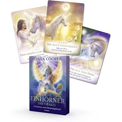 Diana Cooper - Die Magie der Einhörner - Das Orakel: 44 Karten & Deutungsbuch mit 160 Seiten - Preis vom 25.07.2026 07:43:37 h Diana Cooper - Die Magie der Einhörner - Das Orakel: 44 Karten & Deutungsbuch mit 160 Seiten - Preis vom 25.07.2026 07:43:37 h