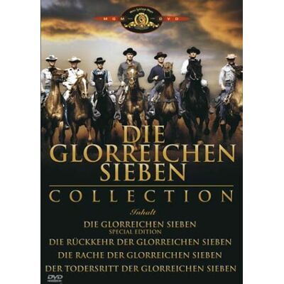 Die glorreichen Sieben Box Set (4 DVDs) - Preis vom 23.06.2026 11:45:09 h Die glorreichen Sieben Box Set (4 DVDs) - Preis vom 23.06.2026 11:45:09 h