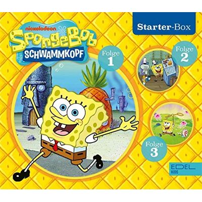 SpongeBob Schwammkopf - Starter-Box (1-3) - Die Original-Hörspiele zur TV-Serie - Preis vom 22.06.2026 11:45:37 h SpongeBob Schwammkopf - Starter-Box (1-3) - Die Original-Hörspiele zur TV-Serie - Preis vom 22.06.2026 11:45:37 h