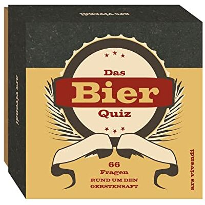 Vivendi Bier-Quiz (Neuauflage) - 66 unterhaltsame Fragen rund um den Gerstensaft - Das perfekte Partyspiel und das ideale Geschenk für jeden Bierliebhaber - Preis vom 25.07.2026 19:40:04 h Vivendi Bier-Quiz (Neuauflage) - 66 unterhaltsame Fragen rund um den Gerstensaft - Das perfekte Partyspiel und das ideale Geschenk für jeden Bierliebhaber - Preis vom 25.07.2026 19:40:04 h