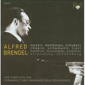 Alfred Brendel - Alfred Brendel: The Complete Vox,Turnabout & Vanguard Solo Recordings - Preis vom 11.06.2026 05:43:19 h Alfred Brendel - Alfred Brendel: The Complete Vox,Turnabout & Vanguard Solo Recordings - Preis vom 11.06.2026 05:43:19 h