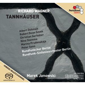 PENTATONE Tannhäuser - Richard Wagner - 3 CDs Box-Set - Musik-CD PENTATONE Tannhäuser - Richard Wagner - 3 CDs Box-Set - Musik-CD