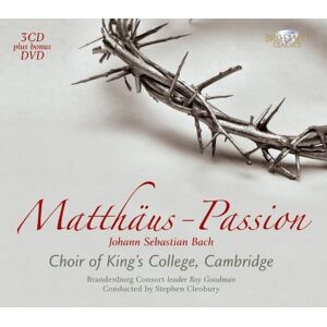 Cleobury - Matthäus Passion/+Dvd - Preis vom 10.06.2026 05:35:22 h Cleobury - Matthäus Passion/+Dvd - Preis vom 10.06.2026 05:35:22 h