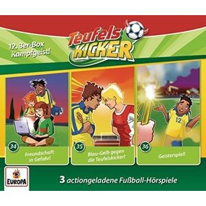 Teufelskicker - 12/3er Box (Folgen 34,35,36) - Preis vom 12.06.2026 05:40:31 h Teufelskicker - 12/3er Box (Folgen 34,35,36) - Preis vom 12.06.2026 05:40:31 h