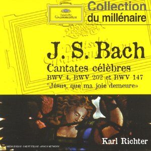Karl Richter - Bach/Cantates 202/4/147 - Preis vom 11.06.2026 05:43:19 h Karl Richter - Bach/Cantates 202/4/147 - Preis vom 11.06.2026 05:43:19 h