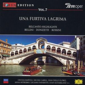 Cecilia Bartoli - Focus CD-Edition Vol. 7 Una Furtiva Lagrima - Preis vom 14.06.2026 05:24:48 h Cecilia Bartoli - Focus CD-Edition Vol. 7 Una Furtiva Lagrima - Preis vom 14.06.2026 05:24:48 h