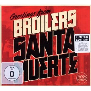 Broilers - Santa Muerte Limited Box Set (CD+DVD inkl. Digipak und Fanartikel) - Preis vom 10.06.2026 05:35:22 h Broilers - Santa Muerte Limited Box Set (CD+DVD inkl. Digipak und Fanartikel) - Preis vom 10.06.2026 05:35:22 h
