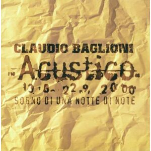 Claudio Baglioni - Sogno di Una Notte di Note - Preis vom 12.06.2026 05:40:31 h Claudio Baglioni - Sogno di Una Notte di Note - Preis vom 12.06.2026 05:40:31 h