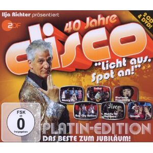 Various - 40 Jahre Zdf Disco Spezial Edition Mit Bonus DVD - Preis vom 12.06.2026 05:40:31 h Various - 40 Jahre Zdf Disco Spezial Edition Mit Bonus DVD - Preis vom 12.06.2026 05:40:31 h