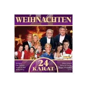 Various - 24 Karat-Weihnachten - Folge 4 (24 Weihnachtslieder auf 2 CDs) - Preis vom 10.06.2026 05:35:22 h Various - 24 Karat-Weihnachten - Folge 4 (24 Weihnachtslieder auf 2 CDs) - Preis vom 10.06.2026 05:35:22 h