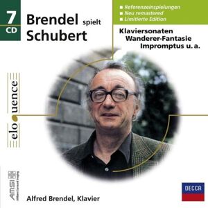 Alfred Brendel - Brendel spielt Schubert (Eloquence) - Preis vom 15.06.2026 05:30:30 h Alfred Brendel - Brendel spielt Schubert (Eloquence) - Preis vom 15.06.2026 05:30:30 h