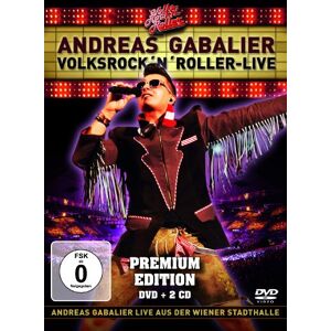 Andreas Gabalier - Volksrock'n'Roller - Live (Premium Edition 2CD+DVD inkl. Bonusmaterial) - Preis vom 10.06.2026 05:35:22 h Andreas Gabalier - Volksrock'n'Roller - Live (Premium Edition 2CD+DVD inkl. Bonusmaterial) - Preis vom 10.06.2026 05:35:22 h