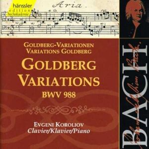 Evgeni Koroliov - Edition Bachakademie Vol. 112 (Goldberg-Variationen) - Preis vom 13.06.2026 05:28:29 h Evgeni Koroliov - Edition Bachakademie Vol. 112 (Goldberg-Variationen) - Preis vom 13.06.2026 05:28:29 h