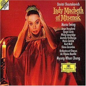 Ewing - Schostakowitsch: Lady Macbeth von Mzensk (Gesamtaufnahme Paris 1992) - Preis vom 14.06.2026 05:24:48 h Ewing - Schostakowitsch: Lady Macbeth von Mzensk (Gesamtaufnahme Paris 1992) - Preis vom 14.06.2026 05:24:48 h