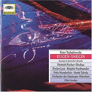 Deutsche Grammophon Fritz Wunderlich Eugen Onegin - Oper CD Deutsche Grammophon Fritz Wunderlich Eugen Onegin - Oper CD
