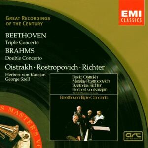 Richter - Great Recordings Of The Century - Beethoven / Brahms (Tripelkonzert / Doppelkonzert) - Preis vom 11.06.2026 05:43:19 h Richter - Great Recordings Of The Century - Beethoven / Brahms (Tripelkonzert / Doppelkonzert) - Preis vom 11.06.2026 05:43:19 h