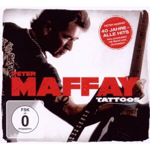 Peter Maffay - Tattoos (40 Jahre Maffay-Alle Hits-Neu Produziert) - Preis vom 10.06.2026 05:35:22 h Peter Maffay - Tattoos (40 Jahre Maffay-Alle Hits-Neu Produziert) - Preis vom 10.06.2026 05:35:22 h