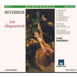 Cyril Diederich - Giacomo Meyerbeer: Les Huguenots (Oper) (Gesamtaufnahme) (4 CD) - Preis vom 11.06.2026 05:43:19 h Cyril Diederich - Giacomo Meyerbeer: Les Huguenots (Oper) (Gesamtaufnahme) (4 CD) - Preis vom 11.06.2026 05:43:19 h