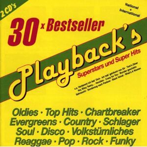 1990) Playback's 01 (30 tracks - Verdammt ich lieb' dich, Wunder gescheh'n, Hanky panky, You're my heart.., Maria Magdalena.. - Preis vom 10.06.2026 05:35:22 h 1990) Playback's 01 (30 tracks - Verdammt ich lieb' dich, Wunder gescheh'n, Hanky panky, You're my heart.., Maria Magdalena.. - Preis vom 10.06.2026 05:35:22 h