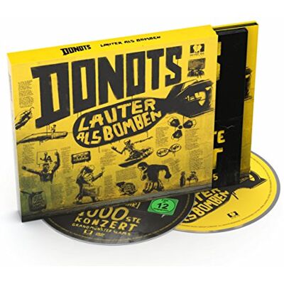 Donots - Lauter als Bomben (Limitierte Deluxe Edition mit CD + Live DVD im Digipak) - Preis vom 08.09.2026 16:12:08 h Donots - Lauter als Bomben (Limitierte Deluxe Edition mit CD + Live DVD im Digipak) - Preis vom 08.09.2026 16:12:08 h