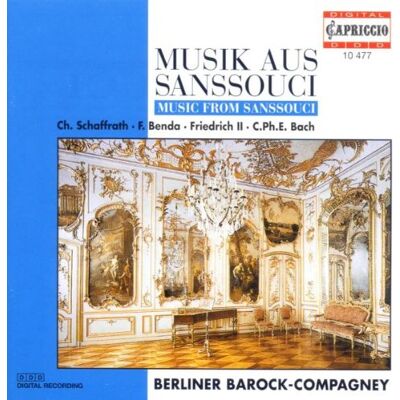 Berliner Barock-Compagney - Musik aus Sanssouci - Preis vom 18.06.2026 05:44:55 h Berliner Barock-Compagney - Musik aus Sanssouci - Preis vom 18.06.2026 05:44:55 h