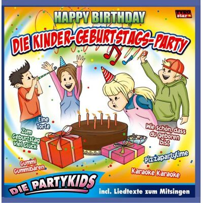 Die Partykids - Die Kinder-Geburtstags-Party; Hoch sollst du leben; Wie schön dass du geboren bist; Zum Geburtstag viel Glück; Happy Birthday to you; Kindergeburtstag; Kindergeburtstagsmusik - Preis vom 16.06.2026 05:30:18 h Die Partykids - Die Kinder-Geburtstags-Party; Hoch sollst du leben; Wie schön dass du geboren bist; Zum Geburtstag viel Glück; Happy Birthday to you; Kindergeburtstag; Kindergeburtstagsmusik - Preis vom 16.06.2026 05:30:18 h