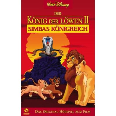 Walt Disney - König der Löwen 2: Simbas Königreich - Musikkassette Walt Disney - König der Löwen 2: Simbas Königreich - Musikkassette