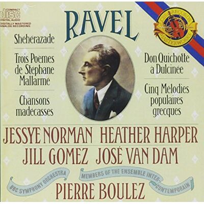 Norman Shéhérazade / Trois Poèmes de Stéphane Mallarmé / Chansons madécasses / Don Quichotte à Dulcinée / Cinq Mélodies populaires grècques - Preis vom 08.09.2026 08:18:28 h Norman Shéhérazade / Trois Poèmes de Stéphane Mallarmé / Chansons madécasses / Don Quichotte à Dulcinée / Cinq Mélodies populaires grècques - Preis vom 08.09.2026 08:18:28 h
