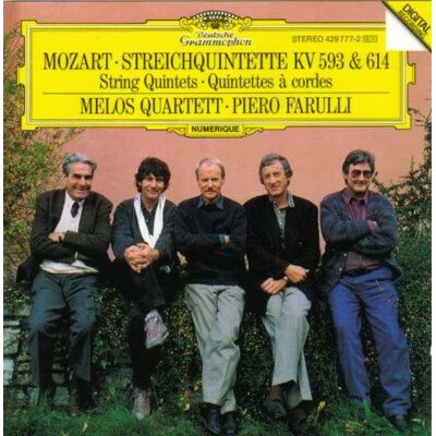 Melos Quartett - Mozart: Streichquintette KV 593 & 614 - Preis vom 18.06.2026 05:44:55 h Melos Quartett - Mozart: Streichquintette KV 593 & 614 - Preis vom 18.06.2026 05:44:55 h