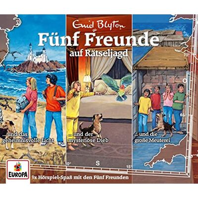 Fünf Freunde - 039/3er-Box-auf Rätseljagd (Folgen 140,142,144) - Preis vom 18.06.2026 05:44:55 h Fünf Freunde - 039/3er-Box-auf Rätseljagd (Folgen 140,142,144) - Preis vom 18.06.2026 05:44:55 h