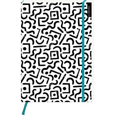 myNOTES Notizbuch A4: Black and White 80ies: Notebook large, gepunktet, paginiert - Preis vom 21.06.2026 05:42:24 h myNOTES Notizbuch A4: Black and White 80ies: Notebook large, gepunktet, paginiert - Preis vom 21.06.2026 05:42:24 h