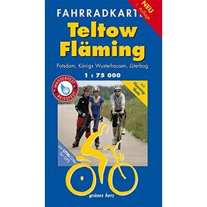 Lutz Gebhardt - Fahrradkarte Teltow, Fläming: Mit Flaeming-Skate. Mit UTM-Gitter für GPS. Maßstab 1:75.000. Wasser- und reißfest. (Fahrradkarten) - Preis vom 14.06.2026 05:24:48 h Lutz Gebhardt - Fahrradkarte Teltow, Fläming: Mit Flaeming-Skate. Mit UTM-Gitter für GPS. Maßstab 1:75.000. Wasser- und reißfest. (Fahrradkarten) - Preis vom 14.06.2026 05:24:48 h