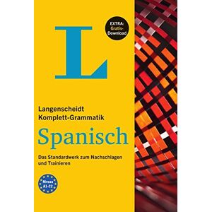 Cámara Hernando, María Luz - Langenscheidt Komplett-Grammatik Spanisch - Buch mit Download: Das Standardwerk zum Nachschlagen - Preis vom 16.06.2026 05:30:18 h Cámara Hernando, María Luz - Langenscheidt Komplett-Grammatik Spanisch - Buch mit Download: Das Standardwerk zum Nachschlagen - Preis vom 16.06.2026 05:30:18 h
